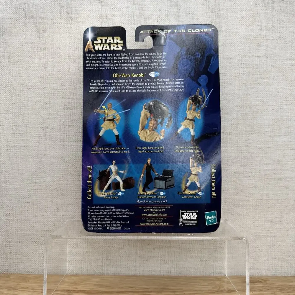 Star Wars Attack of the Clones Obi-Wan Kenobi 3.75